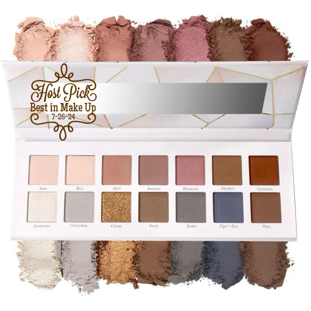 LAURA GELLER Eyeshadow Seasonless Staples Reigning Rose 14 Multi-Finish Pallet